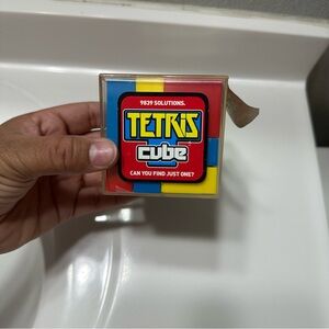 Vintage Tetris Cube Puzzle